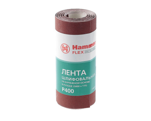 Лента шлифовальная в рулоне HAMMER Flex  216-017