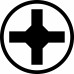 Бита HAMMER PH1 50мм (PB PH-1*PH-1 50мм 2шт.)