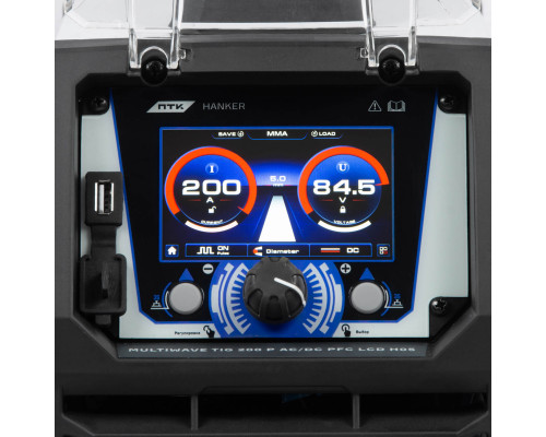 ПТК HANKER MULTIWAVE TIG 200 P AC/DC PFC LCD H05