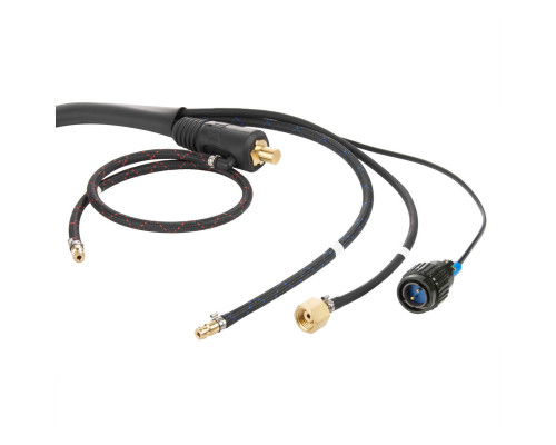 Горелка TIG TP 18 SUPER (ОКС 35-50, M16x1,5, б/р, 2-M PIN0201) 8м водяное охлаждение RLN1808