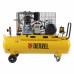 Компрессор воздушный, ременный привод BCI4000-T/100, 4.0 кВт, 100 литров, 690 л/мин Denzel