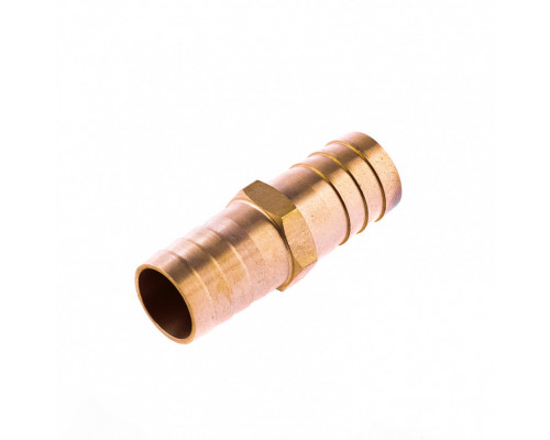 Соединитель для шланга 3/4", латунный Palisad