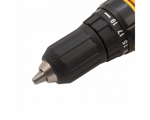 Дрель-шуруповерт аккумуляторная CDL-IB-18-02, Li-Ion, 18 В, 1.5 А*ч, 2 аккумулятора Denzel