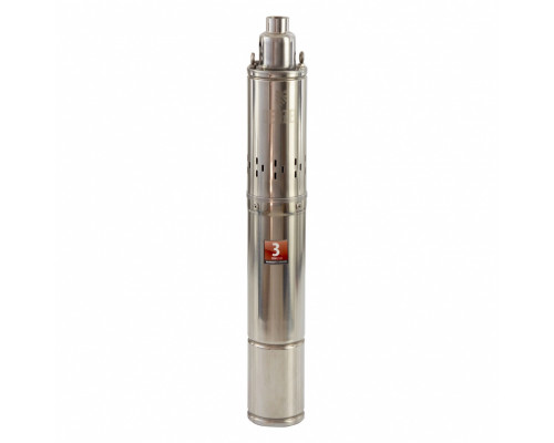 Скважинный насос DWS-4-150, винтовой, диаметр 4", 1300 Вт, 2000 л/ч, напор 150 м Denzel