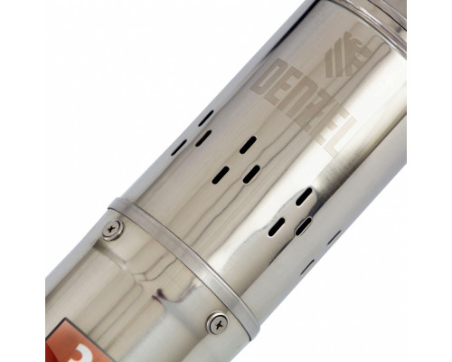 Скважинный насос DWS-4-150, винтовой, диаметр 4", 1300 Вт, 2000 л/ч, напор 150 м Denzel