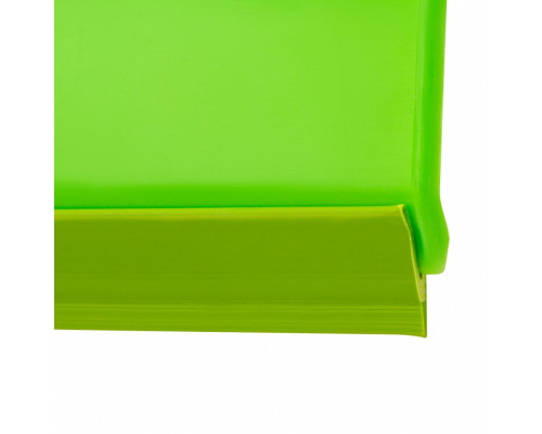 Набор: совок с кромкой 330 x 225 мм и щетка-сметка 285 мм, зеленый, Home Palisad