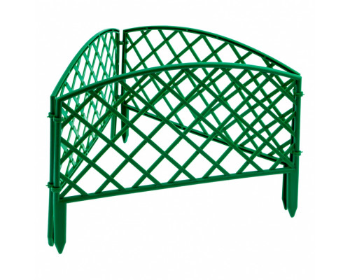 Забор декоративный "Сетка", 24 х 320 см, зеленый, Россия, Palisad