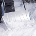 Движок для уборки снега оцинкованный, 750х420х1120 мм, усиленный, стальная рукоятка,Россия, Сибртех