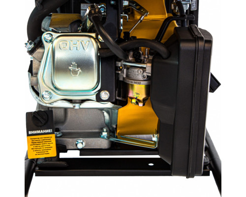Генератор инверторный GT-3500iF, 3.5 кВт, 230 В, бак 5 л, открытый корпус, ручной старт Denzel
