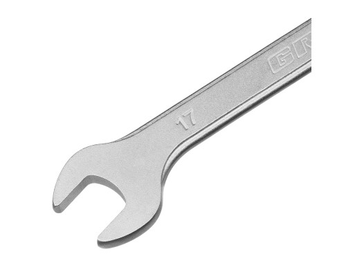 Ключ комбинированный трещоточный, 17 мм, количество зубьев 100 Gross