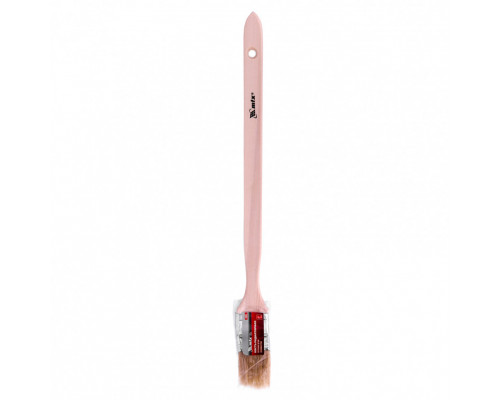 Кисть радиаторная 1.5", натуральная щетина, деревянная ручка MTX