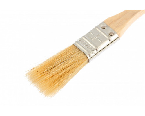 Кисть плоская Slimline 3/4" (20 мм), натуральная щетина, деревянная ручка Sparta