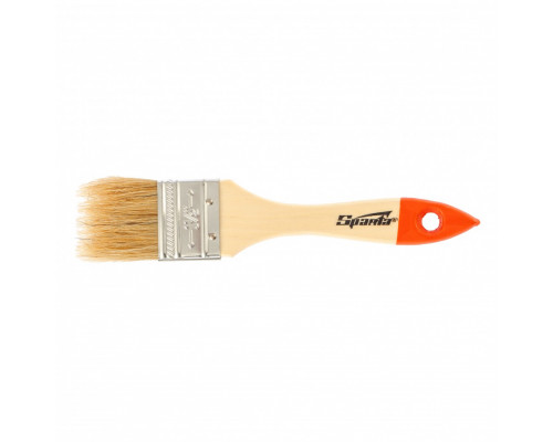 Кисть плоская Slimline 1.5" (38 мм), натуральная щетина, деревянная ручка Sparta