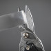 Ножницы по металлу "Piranha", 250 мм, прямой рез, сталь CrMo, двухкомпонентные рукоятки Gross