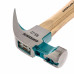 Молоток-гвоздодер, 450 г, угол 75, магнит, обрезиненная рукоятка American hickory GROSS