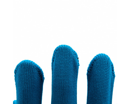 Перчатки Нейлон, ПВХ точка, 13 класс, цвет ультрамарин, XL Россия