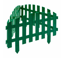Забор декоративный "Винтаж", 28 х 300 см, зеленый, Россия, Palisad
