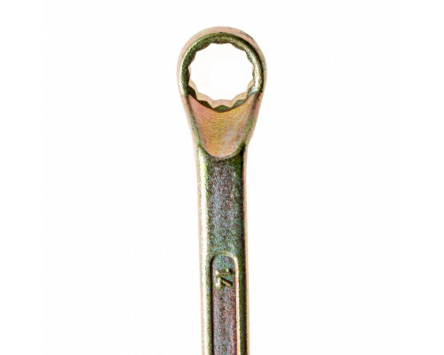 Ключ накидной, 14 х 15 мм, желтый цинк Сибртех