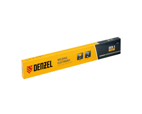 Электроды DER-3, диам. 3 мм, 1 кг, рутиловое покрытие// Denzel