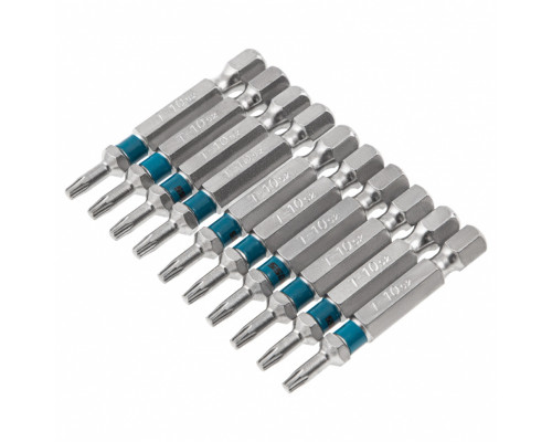 Бита Torx 10 х 50, сталь S2, 10 шт. Gross