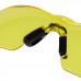 Очки защитные открытые, поликарбонатные, желтая линза, 2х комп.дужки Denzel