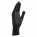 Перчатки Нейлон, ПВХ точка, 13 класс, черные, XL Россия