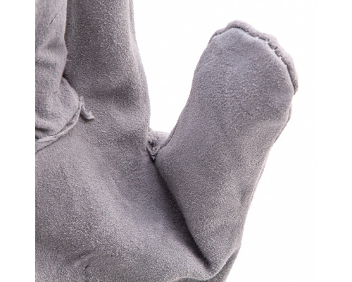 Перчатки спилковые комбинированные, усиленные, размер XL, Palisad