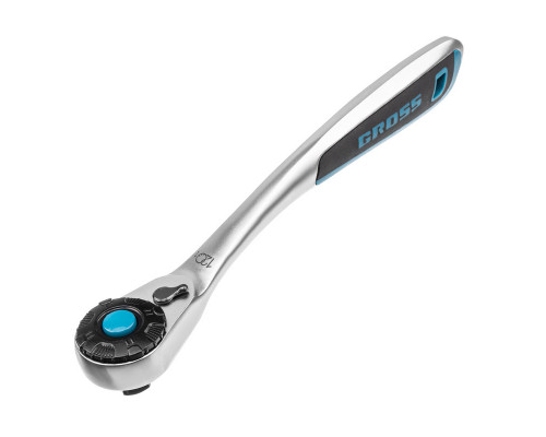 Набор торцевых головок, трещотка 120 зубьев, 36 предметов, 1/2", 3/8”, CrV Gross
