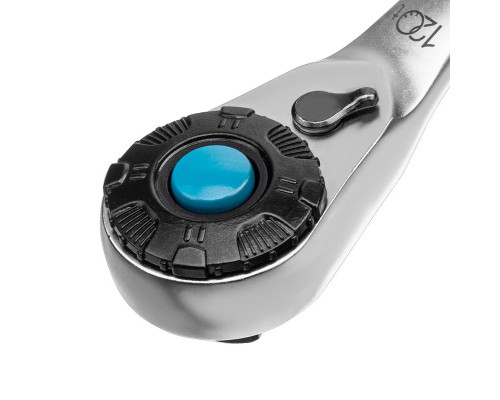 Набор торцевых головок, трещотка 120 зубьев, 36 предметов, 1/2", 3/8”, CrV Gross