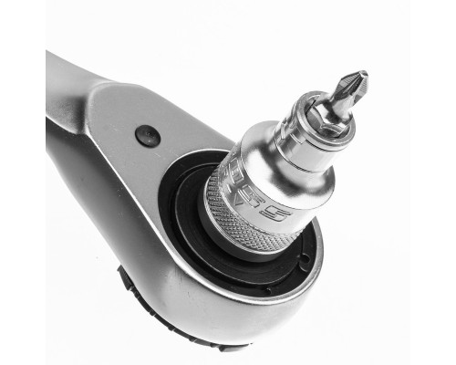 Набор торцевых головок, трещотка 120 зубьев, 36 предметов, 1/2", 3/8”, CrV Gross