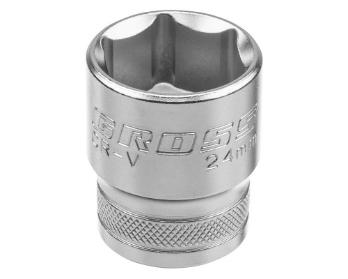 Набор торцевых головок, трещотка 120 зубьев, 36 предметов, 1/2", 3/8”, CrV Gross