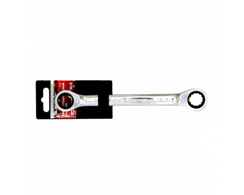 Ключ накидной трещоточный, 14 х 15 мм, CrV, зеркальный хром Matrix Professional