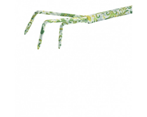 Рыхлитель 3 - зубый, 55 х 385 мм, стальной, пластиковая рукоятка, Flower Green, Palisad