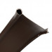 Бордюр "Лента", 10 х 1000 см, полиэтиленовый, коричневый, Россия, Сибртех