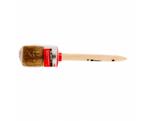 Кисть круглая №16 (55 мм), натуральная щетина, деревянная ручка MTX