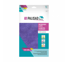 Салфетка из микрофибры для пола, 500 x 600 мм, фиолетовая, Home Palisad
