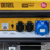 Генератор бензиновый GE 6900, 5.5 кВт, 220 В/50 Гц, 25 л, ручной старт Denzel