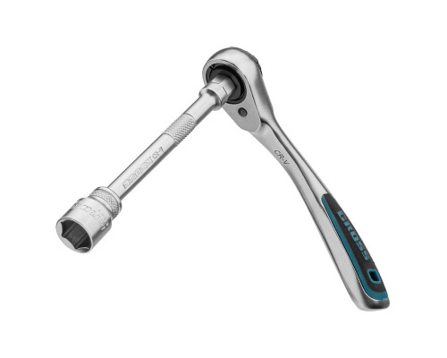 Набор торцевых головок, трещотка 120 зубьев, 12 предметов, 1/4", CrV Gross