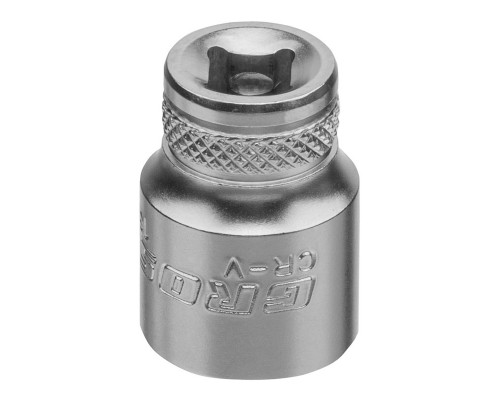 Набор торцевых головок, трещотка 120 зубьев, 12 предметов, 1/4", CrV Gross