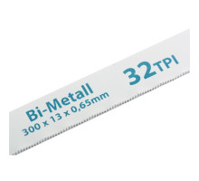 Полотна для ножовки по металлу, 300 мм, 32 TPI, BiM, 2 шт Gross