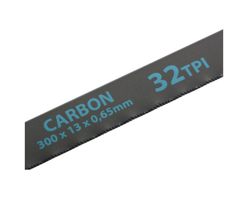 Полотна для ножовки по металлу, 300 мм, 32 TPI, Carbon, 2 шт Gross