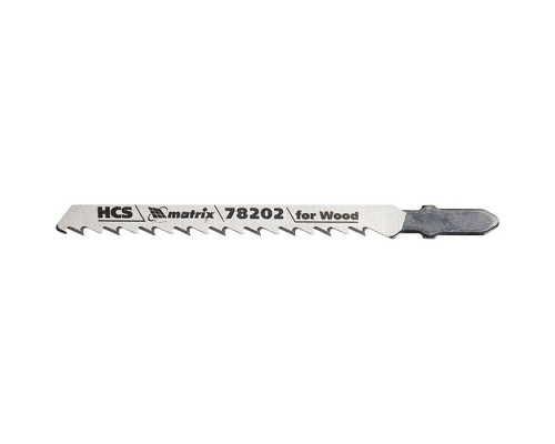 Полотна для электролобзика по дереву, 3 шт, T101D, 75 х 4.0 мм, HCS Matrix Professional