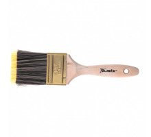 Кисть плоская Golden 2.5", искусственная щетина, деревянная ручка Mtx